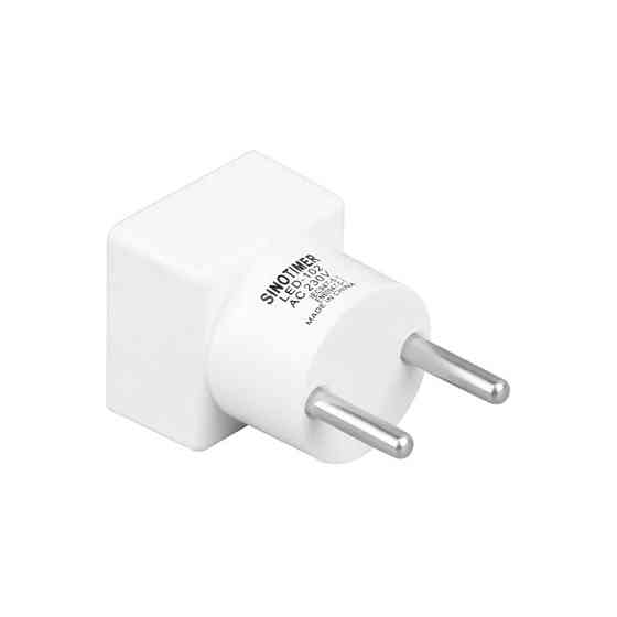 Вольтметр мережевий розетковий Strum 220V/230V GXQA0160-001 (Квадратний, Білий з чорним дисплеєм) Миколаїв