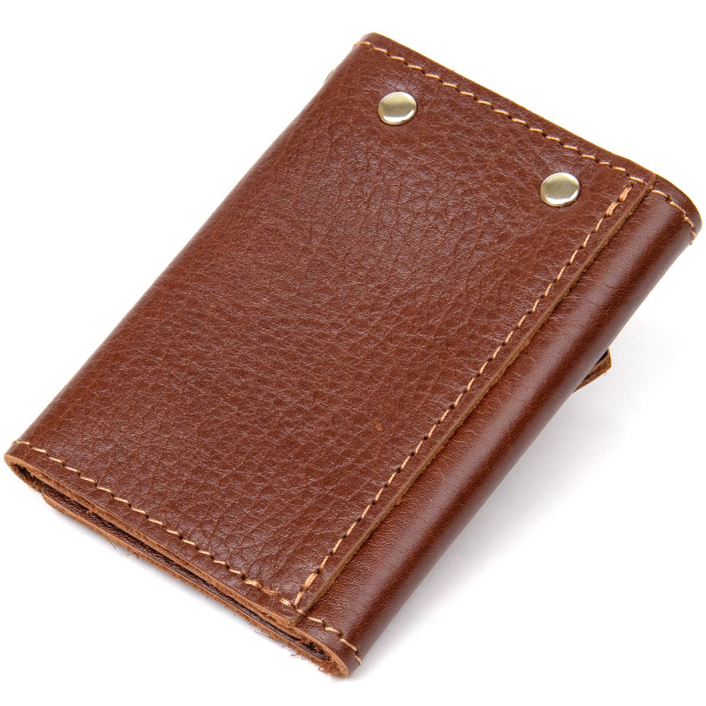 Ключница из натуральной кожи Коричневый (GRANDE PELLE) Киев - изображение 6