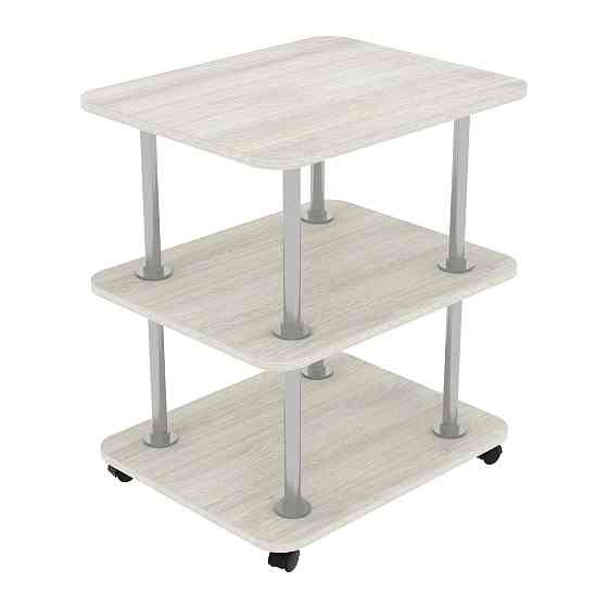 Тумба мобильная ТМ-4, Дуб Шамоні Світлий, 550/450/700 Львов