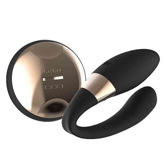 Вібратор для пар LELO Tiani Duo Black, 2 мотори, пульт ДК Sex Aura Київ