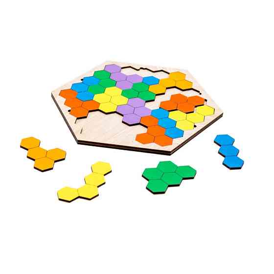 Настольная развивающая игра-пазл 