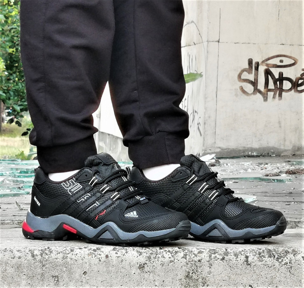 Термо Кросівки Adidas Terrex Чоловічі Чорні Адідас Терекс Єврозима Gore-Tex (розміри: 41,42,43,44) Дніпро - фото 4