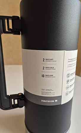 Термос Stanley Classic Bottle 2.3л. Чорний з США. Харків