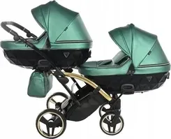 Дитяча коляска Junama Wózek Bliźniaczy Fluo Duo Slim V2 3W1 02 Київ
