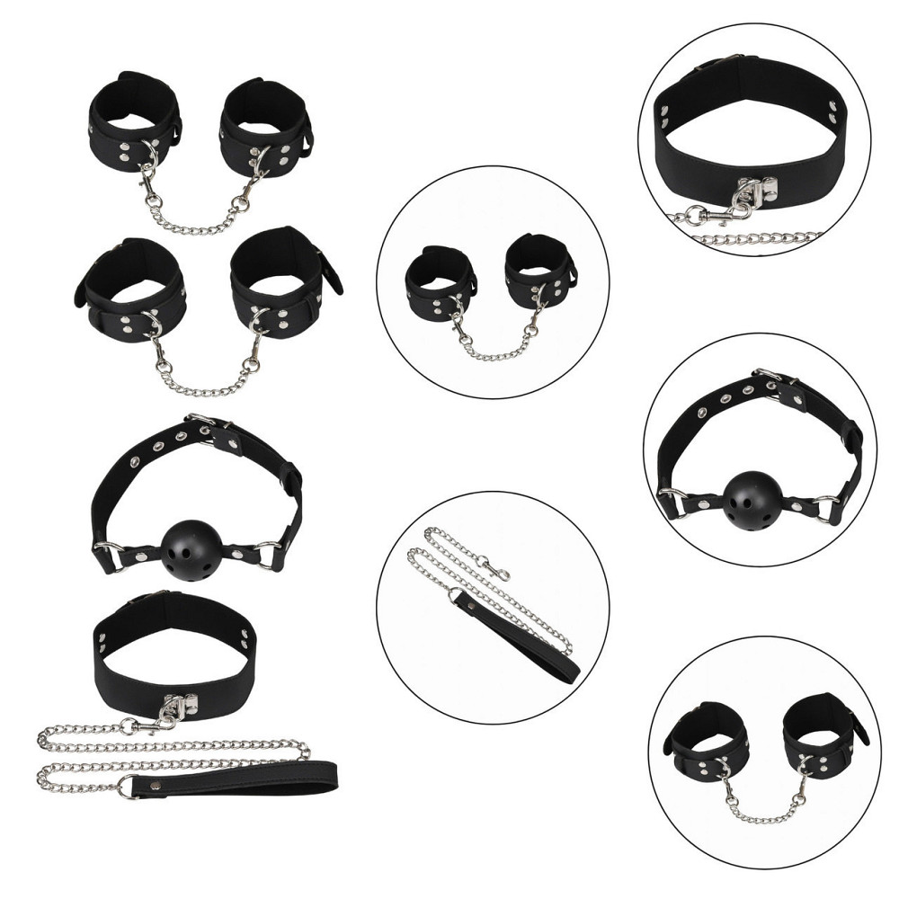Набір БДСМ - Erospace Wild Play BDSM Set 5 pcs C11 Sex Aura Київ - фото 3