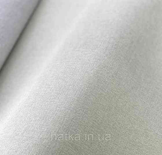 Шпалери вінілові на флізеліні Grandeco Universe метрові однотонні під тканину дрібна крапка пісочні із зеленим Київ