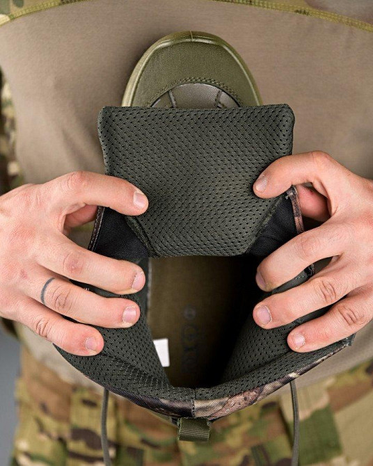 Міські мілітарі черевики DEMER олива ПП7866 Одеса - фото 5