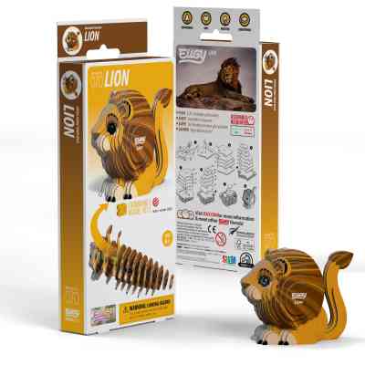 Пазл Eugy 3D Зоопарк Лев (XEG-070) Винница