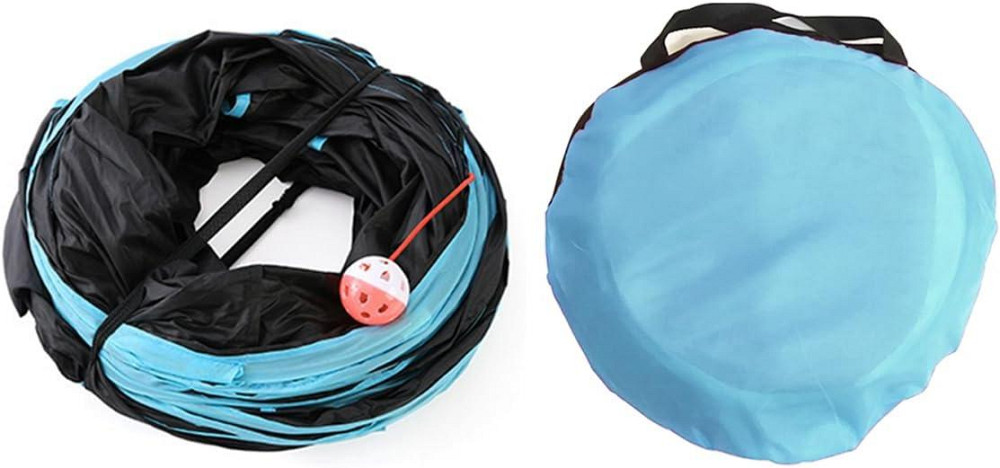 Игровой складной тоннель для кошек с игрушкой Киев - изображение 2