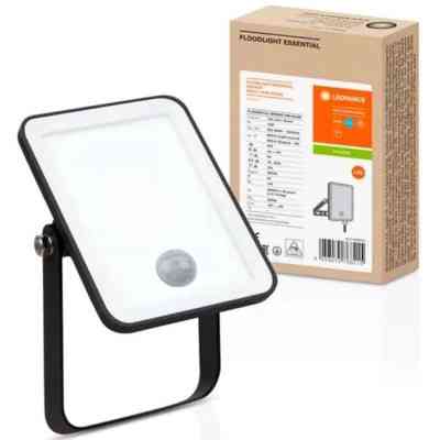 Прожектор LEDVANCE Flood ESSENTIAL SENSOR 10W 840 BK IP65 (4058075768215) Вінниця
