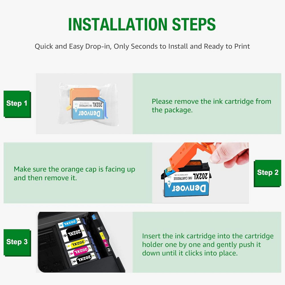 Картриджи Epson 202 Multipack 202 XL T202XL T202 для XP-5100 WF-2860 Expression Home XP-5100 Workforce WF-2860 Днепр - изображение 5