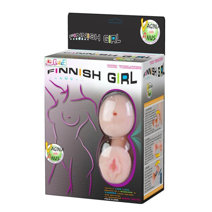 Секс-кукла с вибрацией BAILE Finish Girl Talla и двусторонним мастурбатором, 160 см Sex Aura Киев - изображение 9