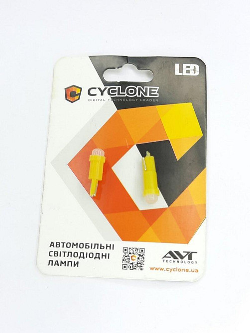 Лампочка у щиток T5-003 LED 1W COB 12V Yellow Винница - изображение 1