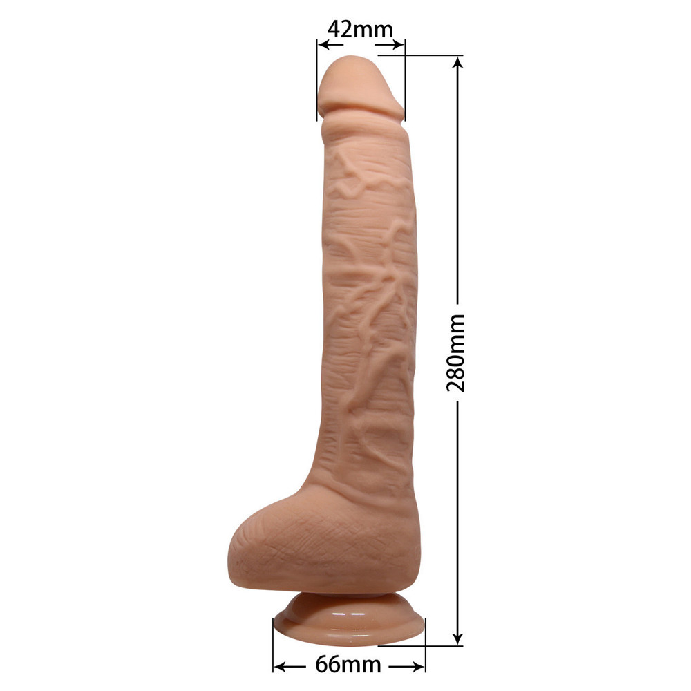 Вібратор - Beautiful Encounter Dick Vibrator Flesh Sex Aura Київ - фото 8