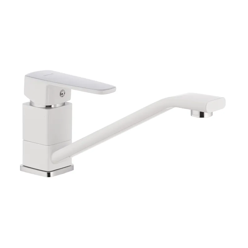 Білий кухонний змішувач Mixxus Missouri 555 MI0594 Харків - фото 1