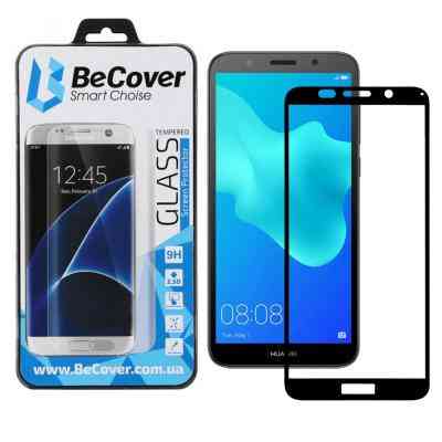 Скло захисне BeCover Huawei Y5 2018 Black (702754) Вінниця