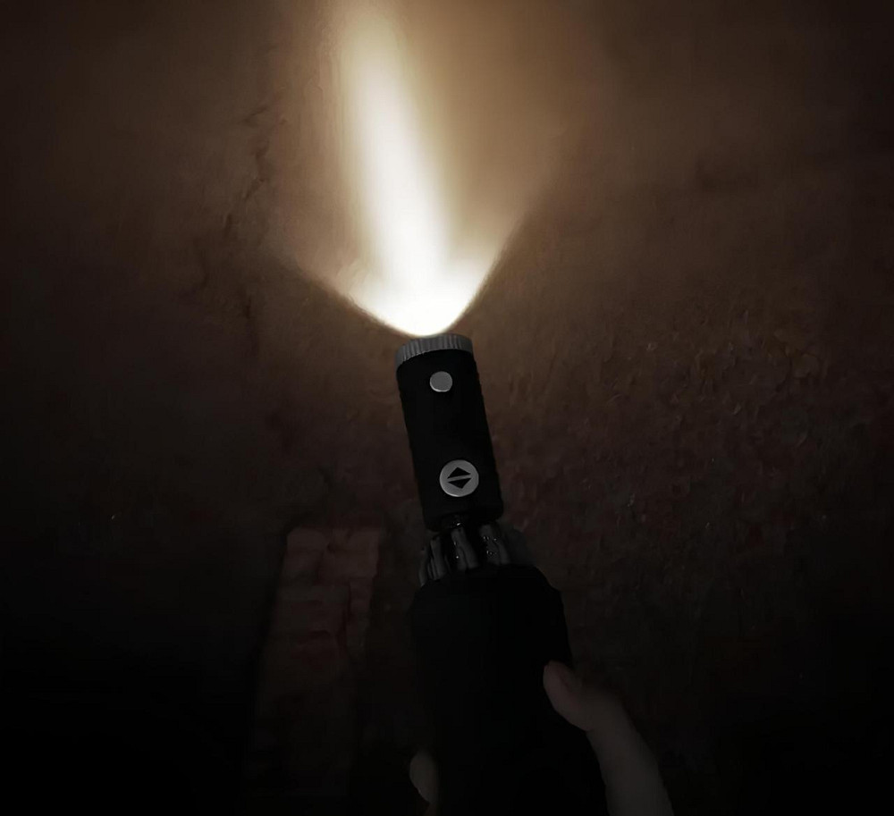 Парасолька Xiaomi зворотного складання з вбудованим ліхтарем. Парасолька Xiaomi RunMi Black 90COTNT1807U-BK00-OS Київ - фото 3