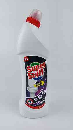 Гель для чистки унитазов SUPER STUFF 1000мл, MAX POWER (1 шт) Харьков