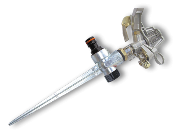 Дощувач для зрошування імпульсний на кілочку ø27м BRADAS Польща Київ - фото 1