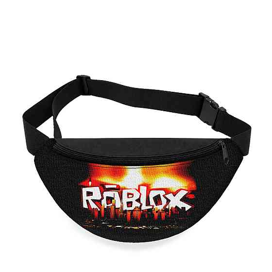 Дитяча сумка-бананка Roblox 32х15 см на пояс або через плече (5768) Київ