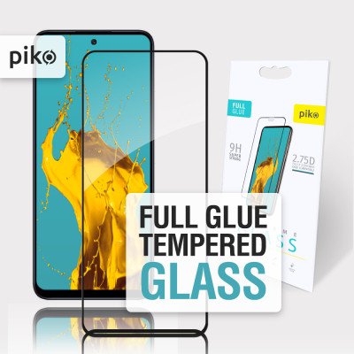 Скло захисне Piko Full Glue Xiaomi Redmi Note 12R Black (1283126589799) Вінниця - фото 5
