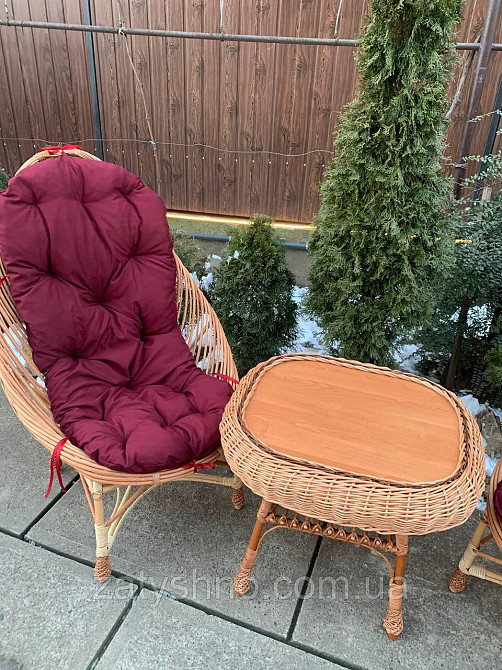 Меблі з лози, ручної роботи Київ - фото 6