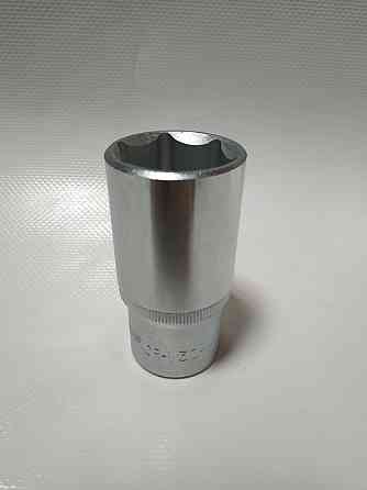 Головка торцева глибока 1/2&quot;, 6 гран. 30 мм. Alloid Вінниця