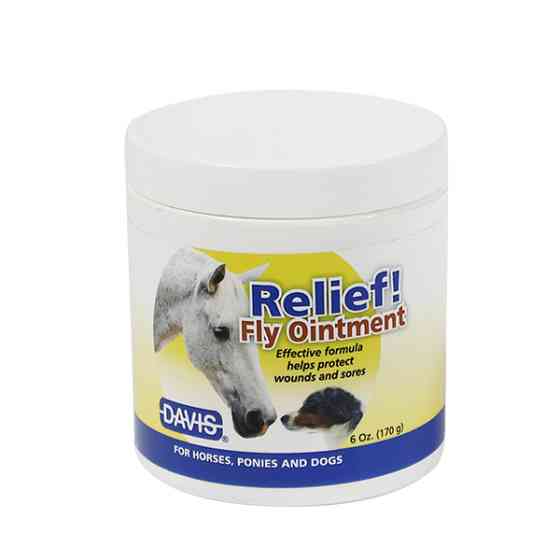 Davis Relief! Fly Ointment ДЕВІС РЕЛІФ мазь від мух для собак і коней Київ