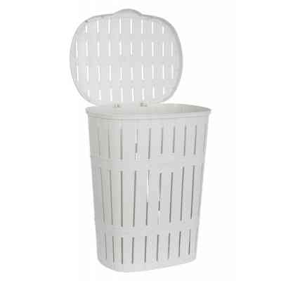 Корзина для белья Violet House 1014-1 Бамбу White 60 л (1014-1 Бамбу W 60 л) Винница