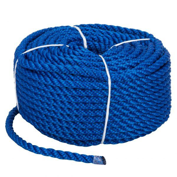 Веревка Polyester 3 Strand Rope 8Mm*30M Blue Киев - изображение 1