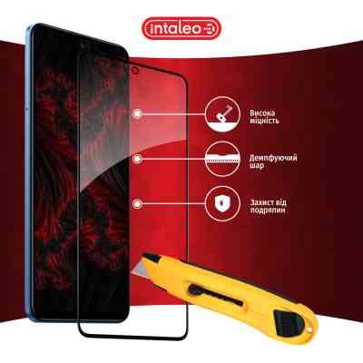 Стекло защитное Intaleo Full Glue Xiaomi Poco X5 Black (1283126567421) Винница