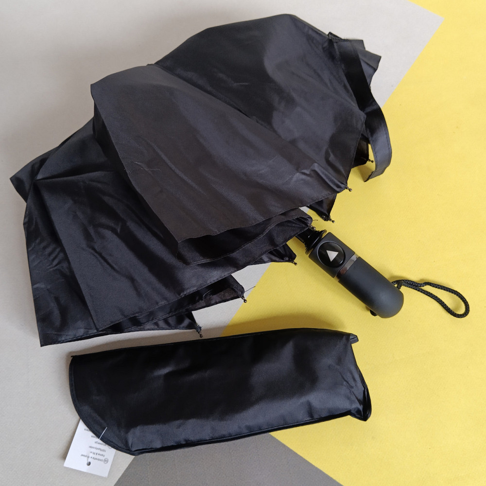 Парасолька чоловіча автомат чорна Київ - фото 1