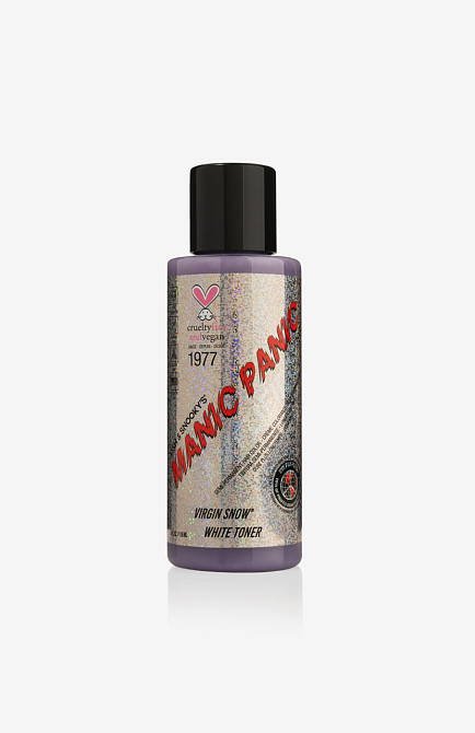 Manic Panic Amplified Virgin Snow toner Напівперманентний прямий, 100% веганський фарбник білосніжного віттінку, 118мл. Дніпро - фото 1