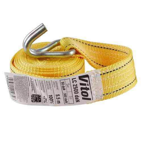 Стяжний ремінь для вантажу 5Т ST-212D-6 YL 50мм х 6м Харків