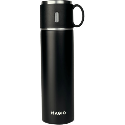 Термос Magio 1046 0.5 л Чорний (MG-1046B) Винница - изображение 1