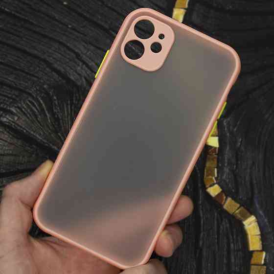 Чехол TOMOCOMO (FULL PROTECTION) for iPhone 11 Pink Київ