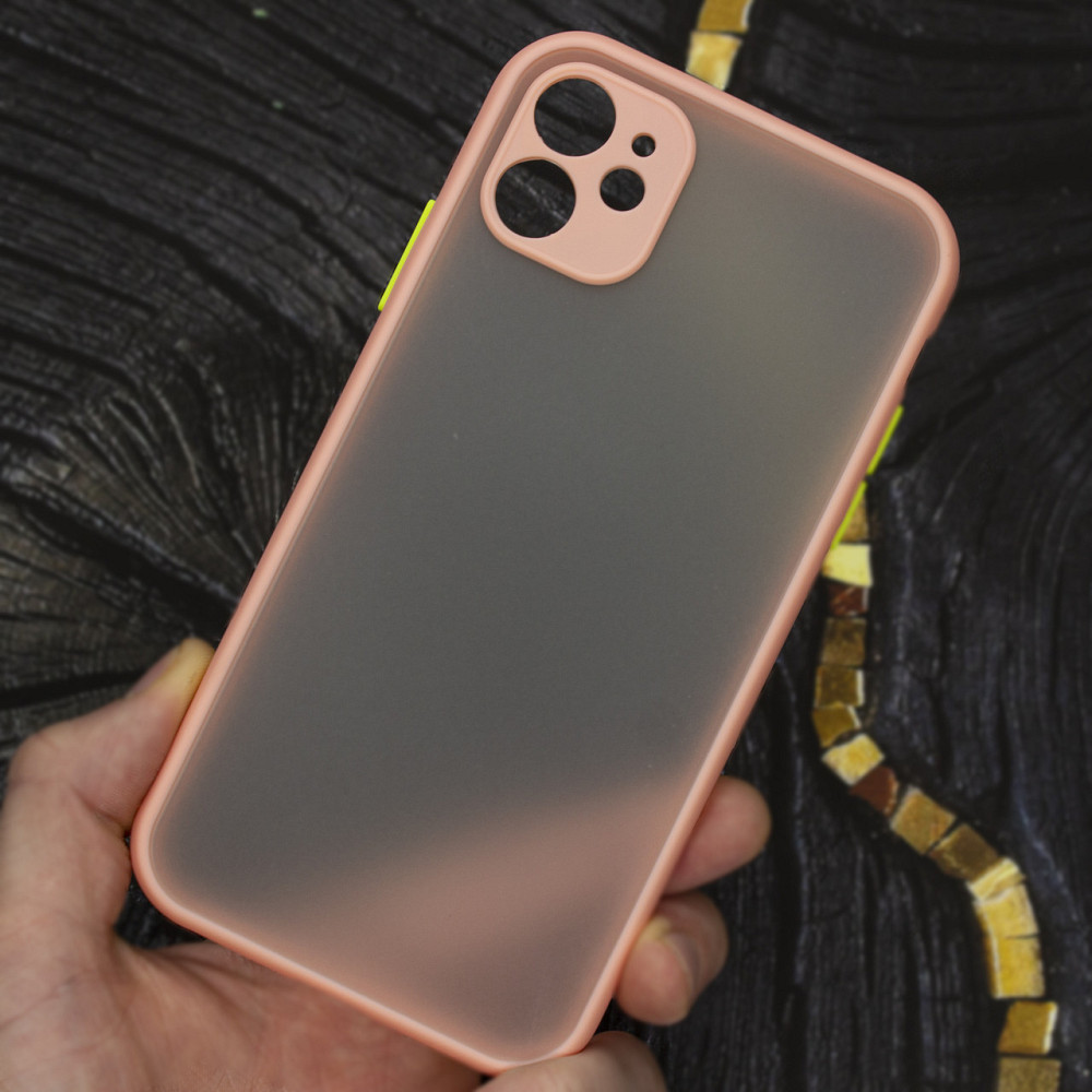 Чехол TOMOCOMO (FULL PROTECTION) for iPhone 11 Pink Київ - фото 3