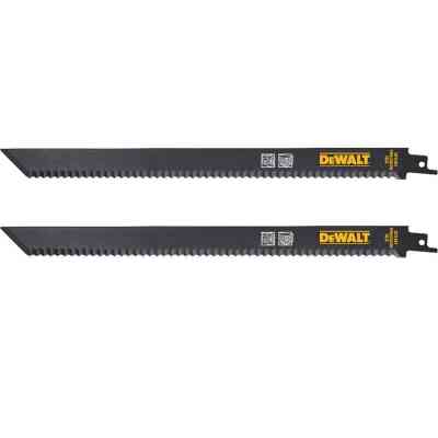 Полотно DeWALT для шабельної пилки, точний різ, 300 мм, крок зубів 6 TPI, 2 шт. (DT2451) Вінниця