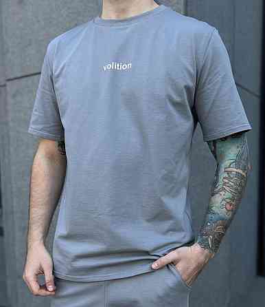 Футболка чоловіча Volition, колір сірий Київ