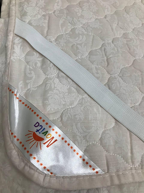 Ecotton Наматрацник Ecotton 160х200 см захисний антиалергенний з резинкою по кутах бежевий (20- Коломия - фото 7