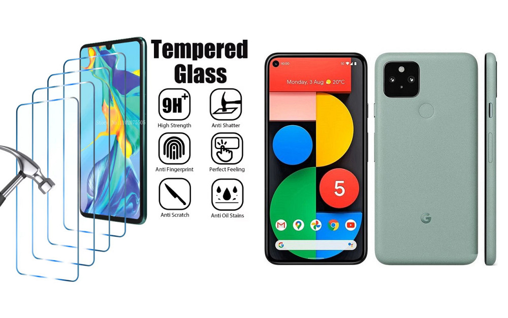 Защитное стекло ArmorGlass для Google Pixel 5, Pixel 5a, Pixel 5a XL – устойчивое к царапинам и ударам Киев - изображение 1