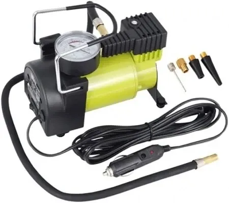 Автомобільний компресор 12В CP-1010, 1 циліндр, 10 Бар, 32 л/хв, захист від перегріву, насадки Одеса - фото 2