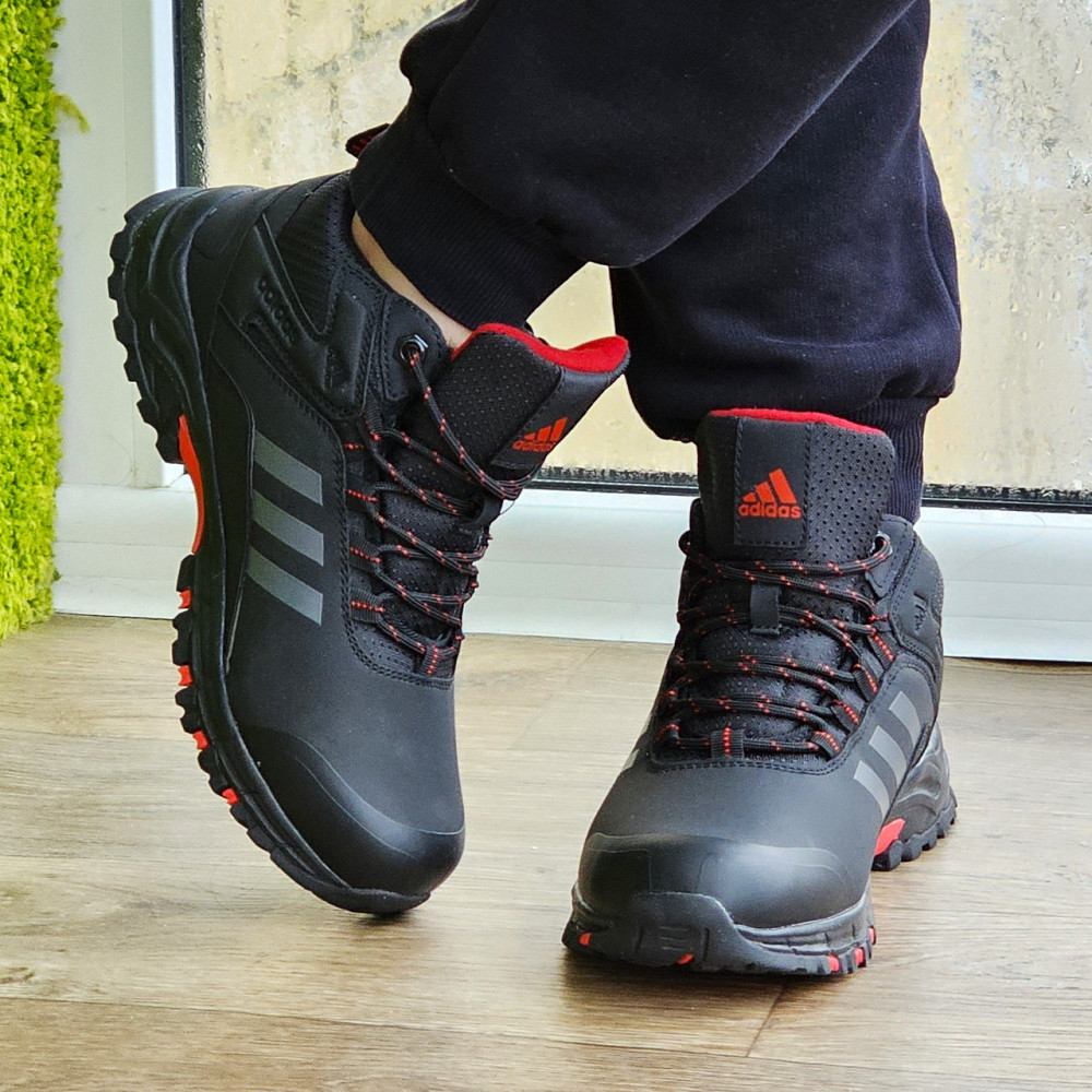 Зимние Кроссовки Adidas Terrex GORE-TEX с МЕХОМ Черные Мужские Адидас Гортекс (размеры: 41) - 3 Днепр - изображение 7