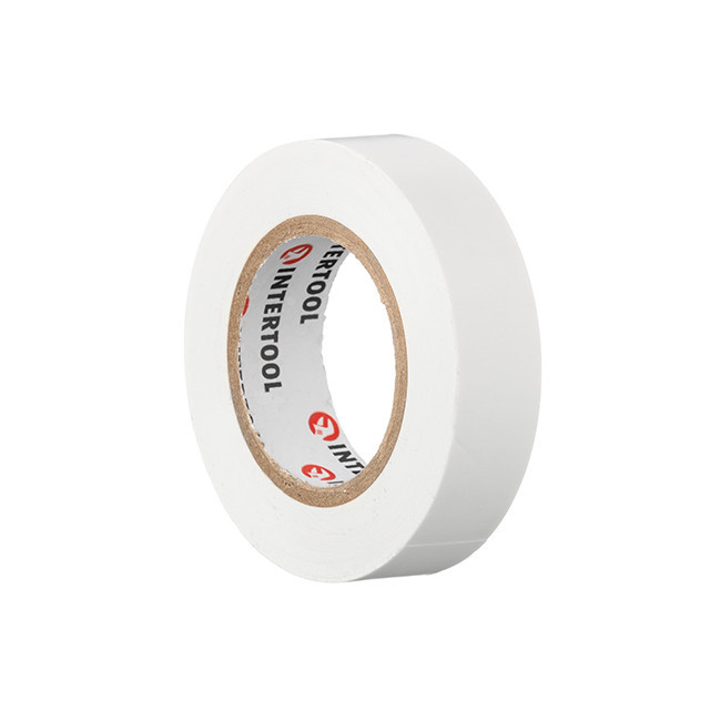 Стрічка ізоляційна 0.15мм*17мм*15м біла INTERTOOL IT-0043 Киев - изображение 3