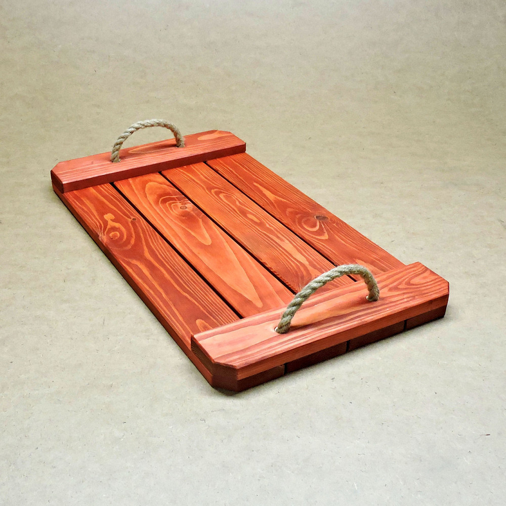 Піднос дерев'яний "Брюссель" корал Миколаїв - фото 5