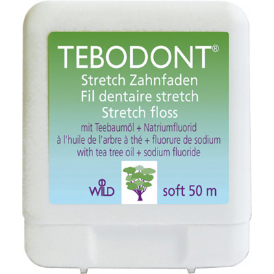 Зубная нить Dr. Wild Tebodont-F с маcлом чайного дерева и фторидом 50 м (7611841350006) Винница - изображение 1