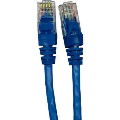 Патч-корд 3м UTP cat.5e, CU, 24AWG, blue GEAR (GPC-UTPCURJ45-3BE) Винница