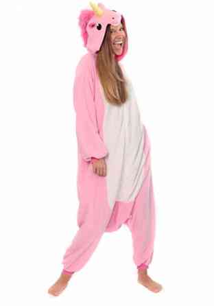Піжама кігурумі Єдиноріг (рожевий) L Вінниця
