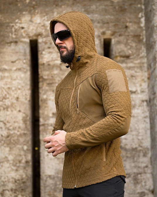 Тактична флісівка KM URBAN кайот ПП7998 Одеса - фото 5