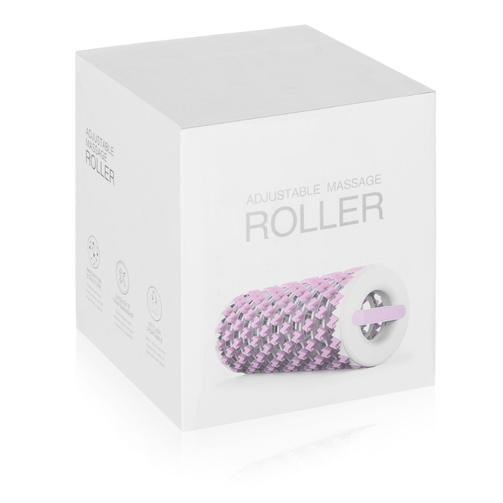 Масажний ролик Gymtek 3D регульований біло-рожевий Київ - фото 5